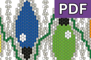 Christmas Lights Bauble Beading Pattern Download