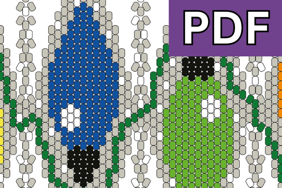 Christmas Lights Bauble Beading Pattern Download