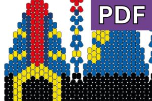 Nutcracker Jacket Bauble Beading Pattern Download