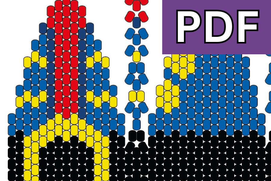 Nutcracker Jacket Bauble Beading Pattern Download