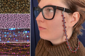Elderberry Purple Eden Glasses Chain Kit