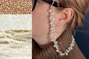 Gilded Ivory Eden Glasses Chain Kit