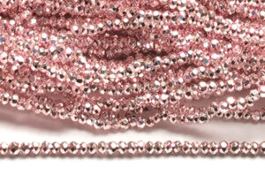 Metallic Pale Rose Size 11/0 Micro Crystals