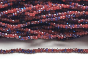 Blueberry Luster Opaque Garnet Size 11/0 Micro Crystals