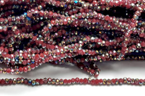 Sunset Luster Opaque Garnet Size 11/0 Micro Crystals