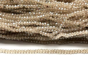 Luster Transparent Nutmeg Size 11/0 Micro Crystals