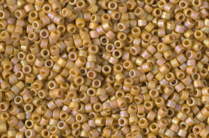 Matte Opaque Glazed Honey Bee AB Delica Beads