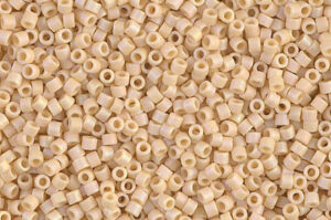 Matte Opaque Pear AB Delica Beads