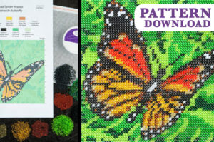 Arazzo Butterfly Series 1: Monarch Pattern Download