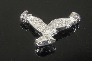 2 to 1 Crystal Tassle Connector