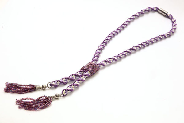 Twists and Tassels Kumihimo Necklace and Bracelet Kit - Image 6