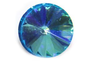 20mm UltraCoat Emerald Sea Aurora Crystal Rivoli
