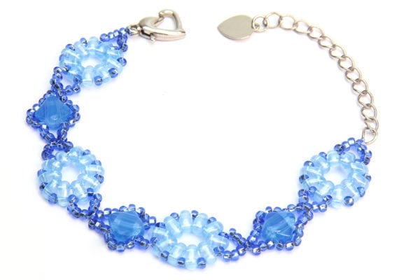 Summertime Bracelet Kit Blue Skies- Makes 2 Bracelets