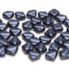 Satin Midnight Blue Czech Silky Beads