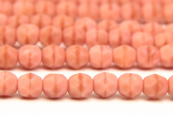Matte Opaque Rosaline Fire Polished