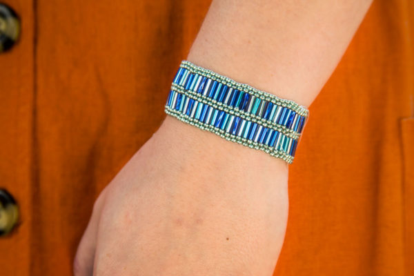 Products to Make Blue Lagoon Peyote Bugle Bracelets