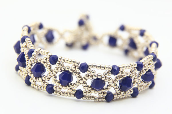 Sapphire Venetian Bracelet Jewellery Making  Kit - Image 2