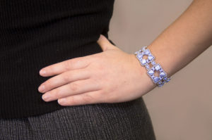 Periwinkle Berkeley Square Bracelet and Earring Kit