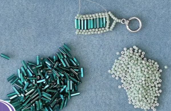 Lime Zest Products to Make Demonstration Peyote Bugle Bracelets