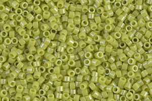 Opaque Chartreuse Luster Delica Beads