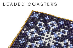 Snowflake Arazzo Set of Four Coasters Kit