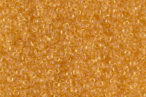 Transparent Light Topaz Miyuki 15/0 Seed Beads