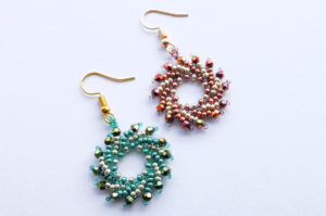 Pinwheel Earrings Pattern Download