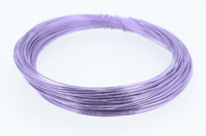 lilac copper wire