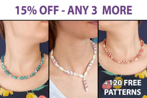 15% OFF - Any 3 St Tropez Necklace Kits + FREE GIFT