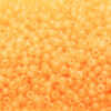 Alabaster Orange Zest Preciosa Seed Beads