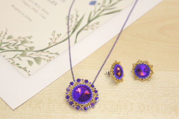 All 4 - Cleopatra Pendant and Earring Jewellery Making Kits - Image 7