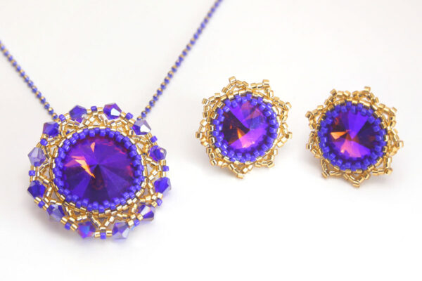 All 4 - Cleopatra Pendant and Earring Jewellery Making Kits - Image 8