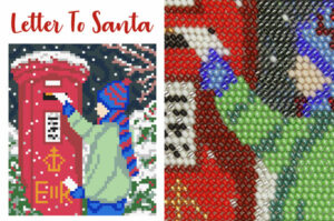 Letter To Santa Beaded Arazzo Kit