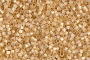 Silver Lined Beige Alabaster Delica Beads