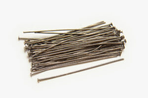 0.6x50mm Black Headpins