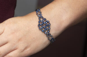 Neptune Blue Valeria Bracelet Earring and Ring Kit