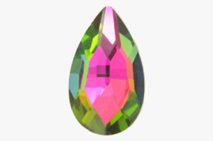 28x16mm Rainbow Aurora Teardrop Crystal Rivoli