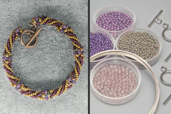 Sugar Plum Speedy Spiral Bracelet Project Bundle