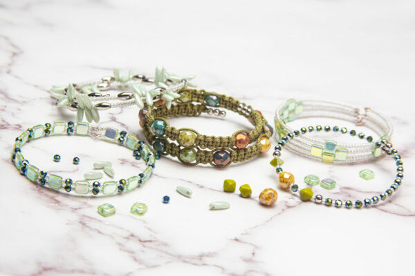 Swirling Skies Specialty Czech Glass Jewellery Collection - Image 3