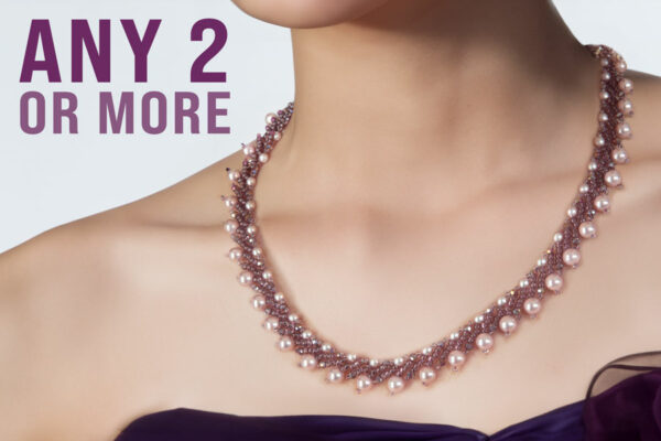15% OFF - Any 2 or More Alexandra Pearl Necklace Kits