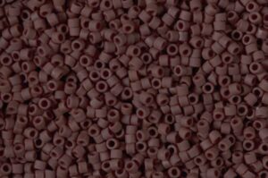 Matte Opaque Espresso Delica Beads