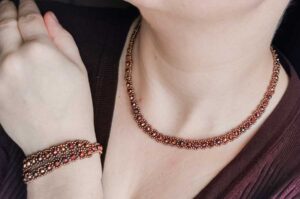 Arabian Nights Celeste Necklace Bracelet and Earrings Kit